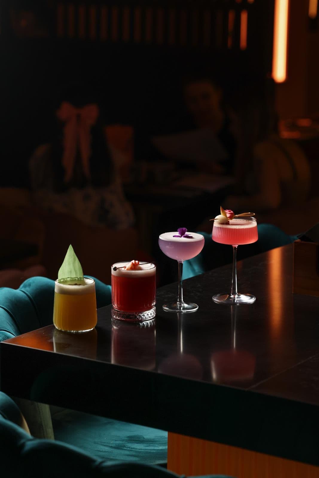 Drinks menu